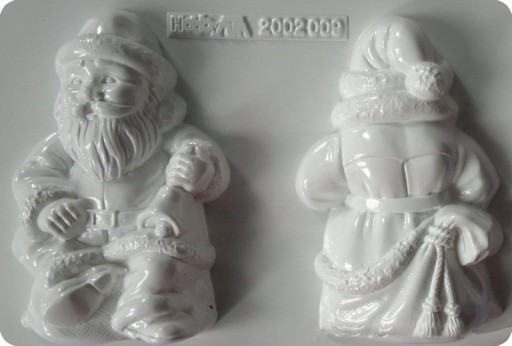 MIKOŁAJ FIGURKA OZDOBY ŚWIĄTECZNE FORMA DO GIPSU