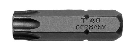 BITY O PROFILU TORX 8X25 MM. 1/4''