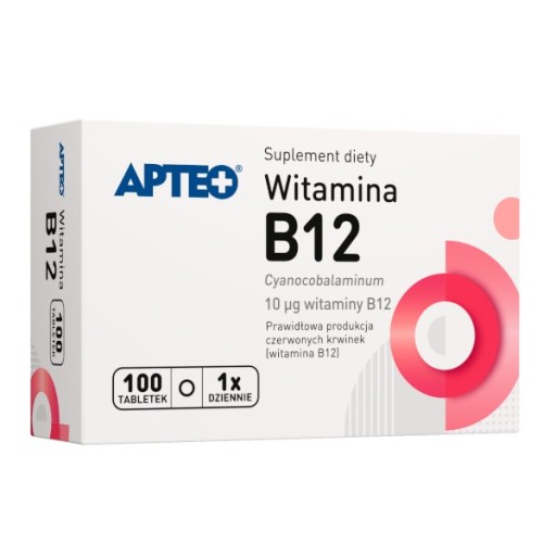 Witamina B12 APTEO 100 tabletek
