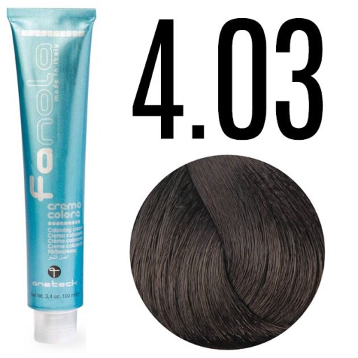 Fanola Crema Colore 100ml Farba do włosów 4.03