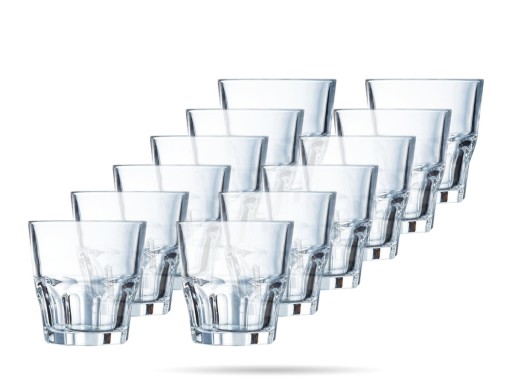 12 x Szklanka niska 200 ml Granity ARCOROC