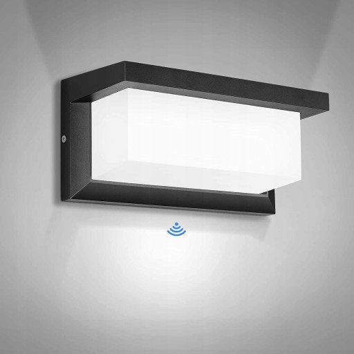 LAMPA ELEWACYJNA CZUJNIK RUCHU KINKIET OGRÓD LED