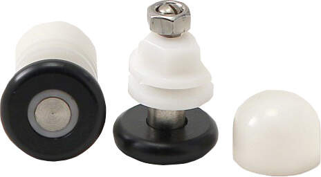 Rolki pojedyncze do szyb 6 mm - FI 27 mm XKCE1RE02