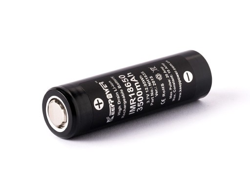 Keeppower IMR18650 - 3500mAh 3,6V - 3,7V Li-ion