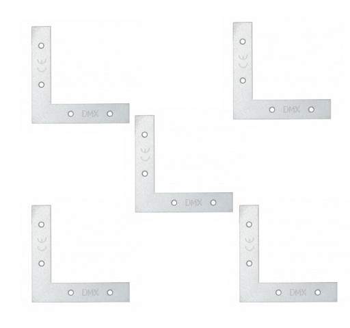 ZŁĄCZE NAROŻNE100x100x15x2,5 MM OCYNK | 5SZT
