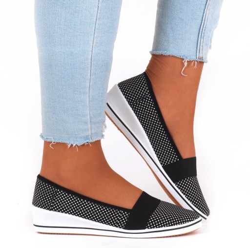 BUTY SPORTOWE TENISÓWKI DAMSKIE NA MAŁEJ KOTURNIE