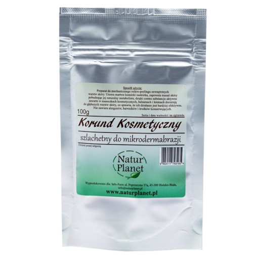 KORUND 100g Kosmetyczny - mikrodermabrazja, peelin