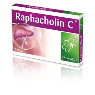 Raphacholin C - 30 tabletek - wątroba