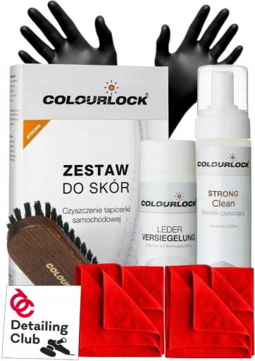 COLOURLOCK STRONG MOCNY ZESTAW DO CZYSZCZENIA SKÓR