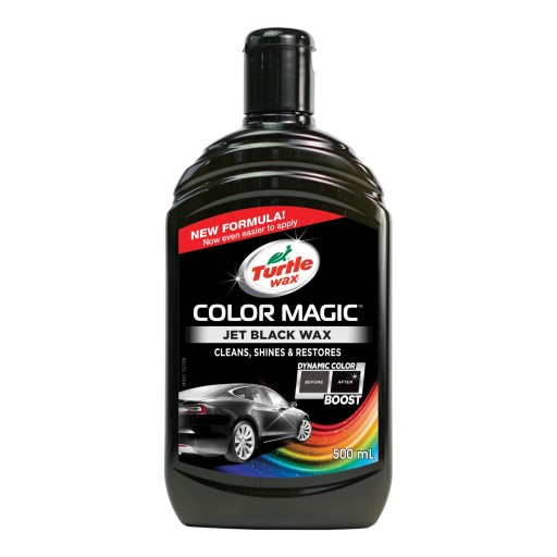 TURTLE WAX WOSK KOLORYZUJĄCY CZARNY 500ml JET BLACK WAX