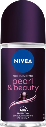 NIVEA Antyperspirant damski w kulce Pearl & Beauty Black 50ml CZARNA PERŁA
