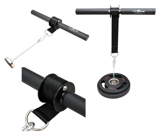 WRIST ROLLER DRĄŻEK ĆWICZEŃ PRZEDRAMION JUST7GYM