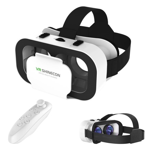 OKULARY VR 3D DO ANDROID/IOS TELEFONU DO GIER Z PILOTEM