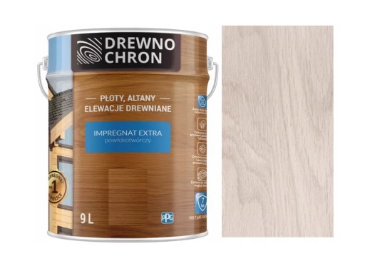 Drewnochron Impregnat Extra 9l Biały