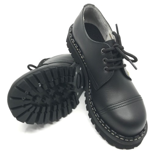 BUTY GLANY MĘSKIE SKÓRA CZARNE 41 27,5 cm PAN 1374