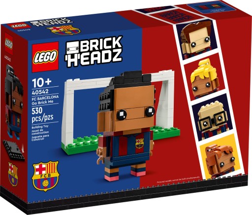LEGO BrickHeadz 40542 Portret z klocków FC Barcelona