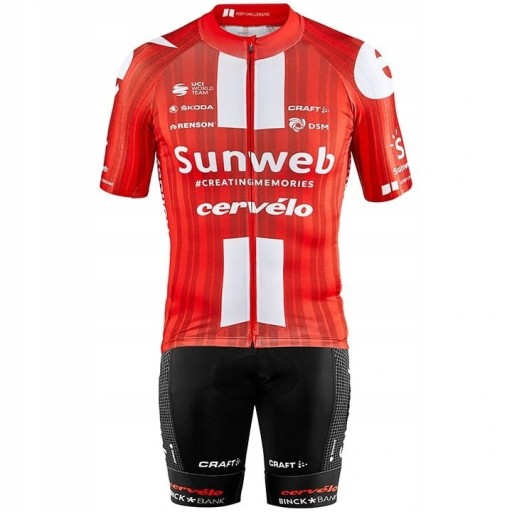 Komplet rowerowy Sunweb 2020 roz. L dostawa z PL