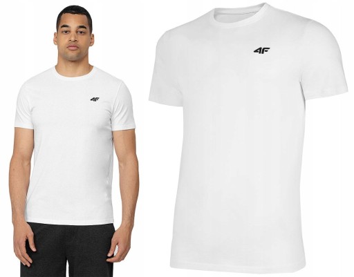 KOSZULKA MĘSKA 4F T-SHIRT BAWEŁNIANA r.XXL