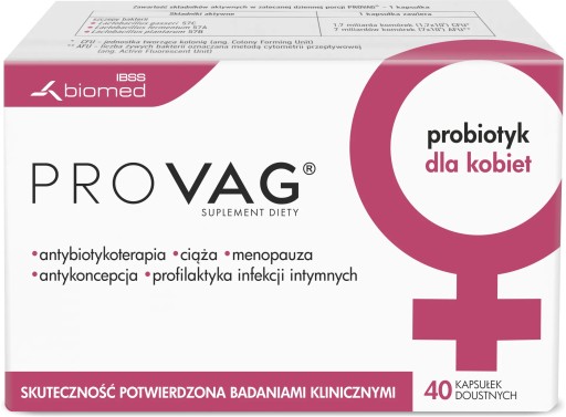 PROVAG 40 kapsułek