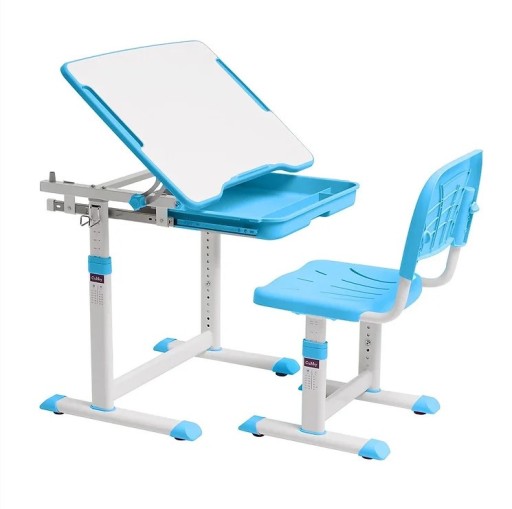 BIURKO I KRZESEŁKO - ZESTAW SORPRESA BLUE Fun Desk