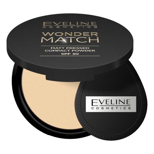 EVELINE COSMETICS Wonder Match puder do twarzy matowy SPF30 02 Medium Beige