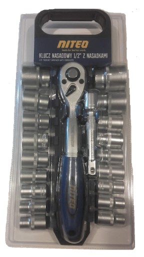 KLUCZ NASADOWY 1/2 Z MECHANIZMEM ZAPADKOWYM klucze