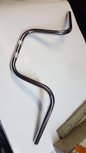 KIEROWNICA ROMET MOTORYNKA PONY M2 M3 CHROM