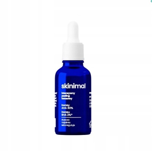 SKINIMAL Intensywny Peeling Kwasowy AHA 30% BHA 2%