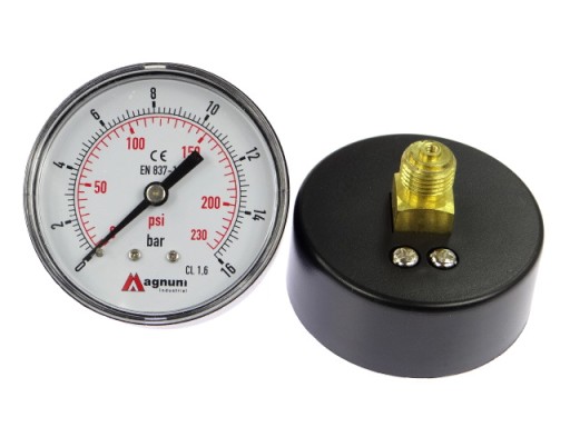 Manometr Fi 63 mm 1/4