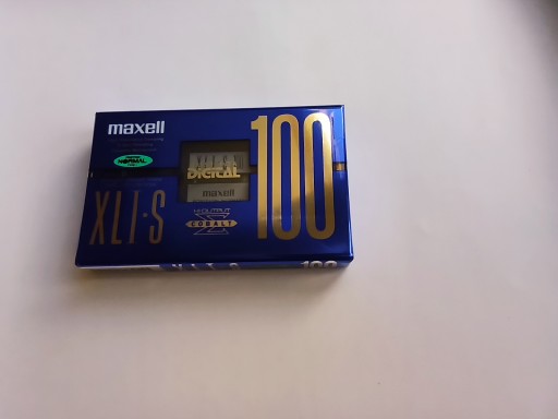 Maxell XLI-S 100 1995r. NOWA 1szt,