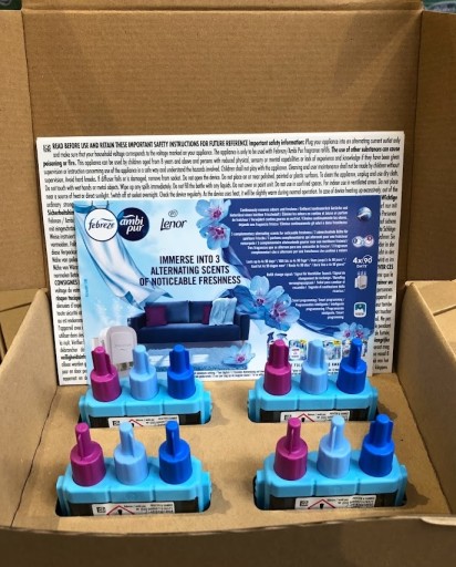 Wkład Ambi Pur 3Volution Lenor Spring 20 ml x 4
