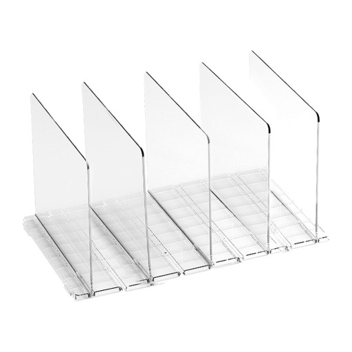 akrylowe przegrody do półek Clear 5 Grid