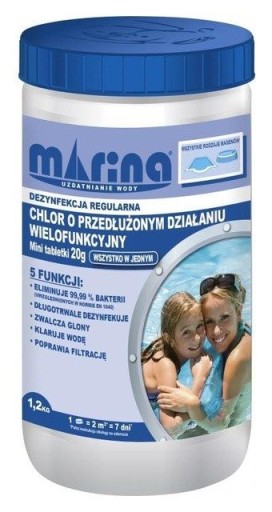 CHLOR O PRZEDŁUŻONYM DZIAŁANIU TABLEKI 1,2 KG