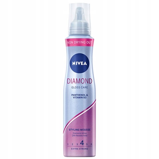 NIVEA DIAMOND GLOSS PIANKA DO WŁOSÓW 150ML