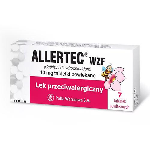 ALLERTEC WZF 0,01 g - 7 tabletek