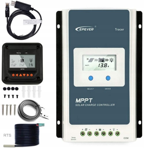 EPEVER 40A Kontroler ładowania MPPT 12V/24V Auto