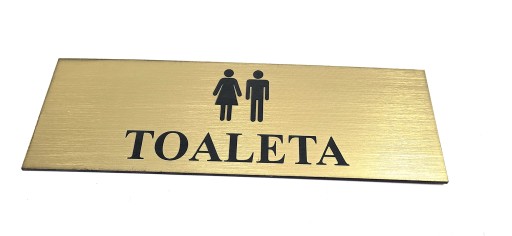 TABLICZKA, TOALETA , WC , KOEDUKACYJNA