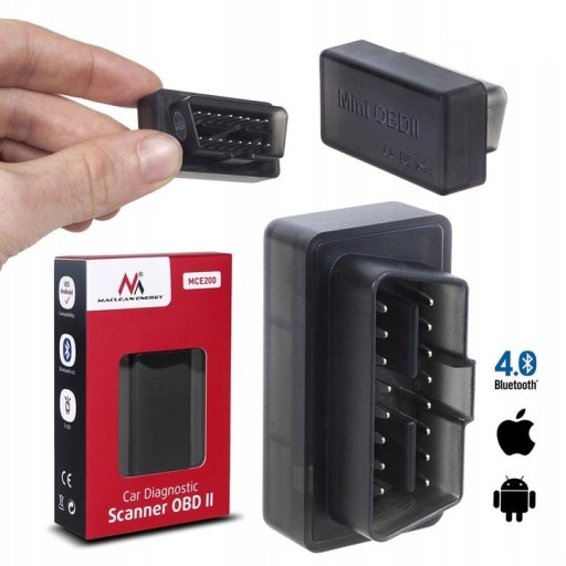INTERFEJS ZŁĄCZE OBD2 BLUETOOTH 4.0 ANDROID iOS
