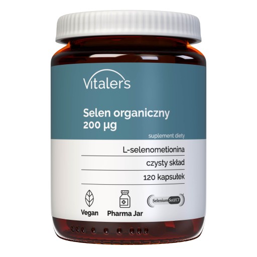 Vitaler's Selen organiczny Skóra Włosy Paznokcie