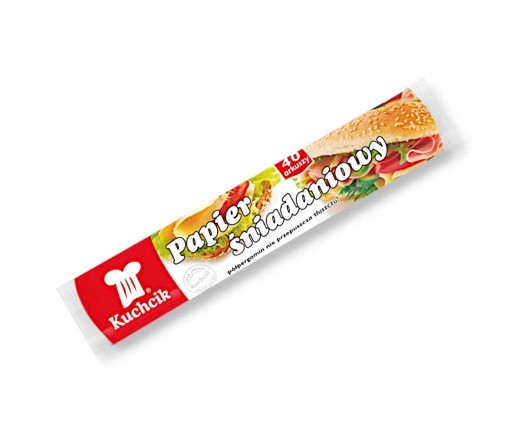 PAPIER ŚNIADANIOWY PÓŁPERGAMIN KUCHCIK(40)REDPLAST