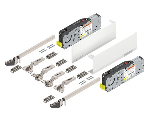 BLUM Komplet Aventos HF TOP biały siłownik 22F2500 podnośnik 22F3500