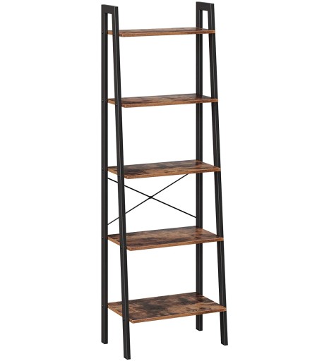 REGAŁ PÓŁKA DRABINOWA LOFT VINTAGE RUSTYKALNA
