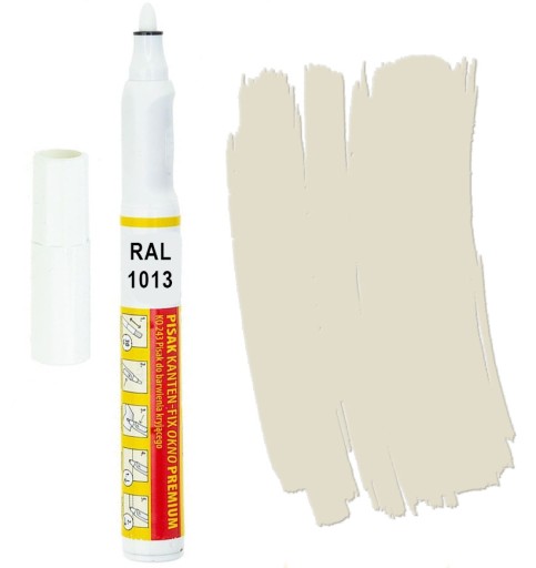 Kanten FIX RAL 1013 perłowo biały Pisak retusz