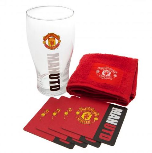 MANCHESTER UNITED ZESTAW BAROWY 6 EL. POKAL