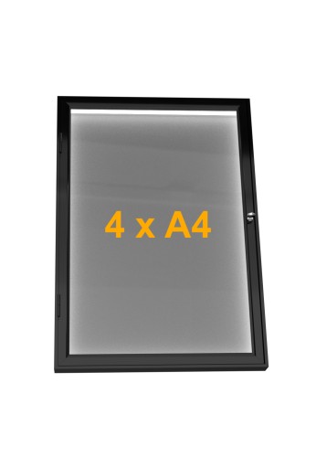 INFORMACYJNA GABLOTA OGŁOSZENIOWA 4xA4 ZEW Z LED