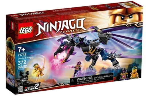 KLOCKI NINJAGO 71742 SMOK OVERLORDA LEGO