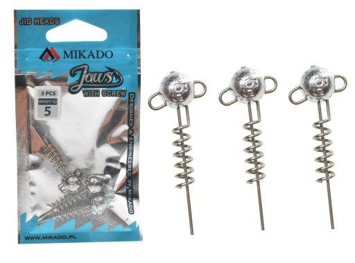 GŁÓWKA MIKADO JAWS Z WKRĘTEM GŁÓWKA Z WKRĘTEM 30 g