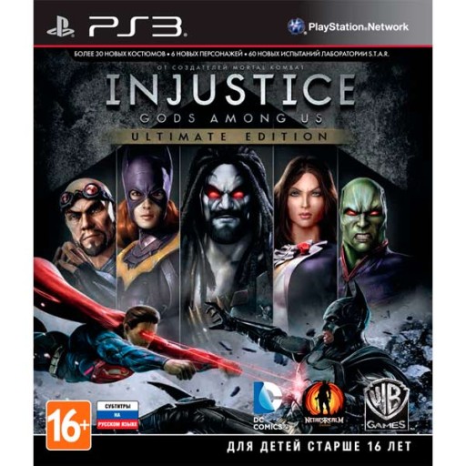 INJUSTICE GODS AMONG US PS3 po Polsku PL Nowa