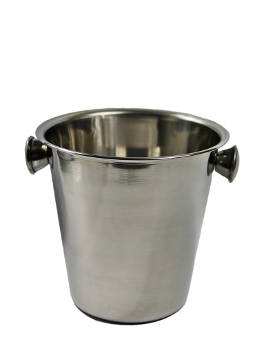 Stalowy pojemnik do lodu szampana alkoholi 4L STAL