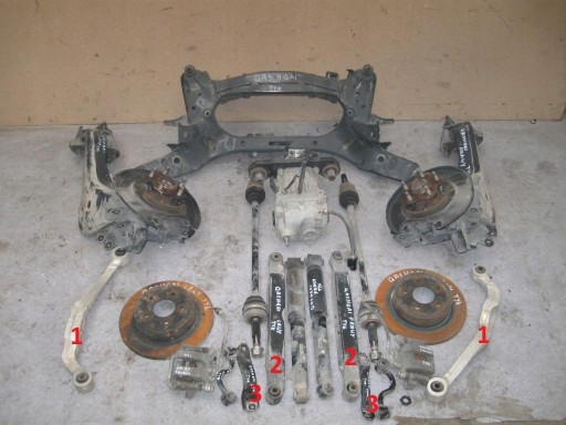 WAHACZ TYL NISSAN QASHQAI 1 I J10 LIFT